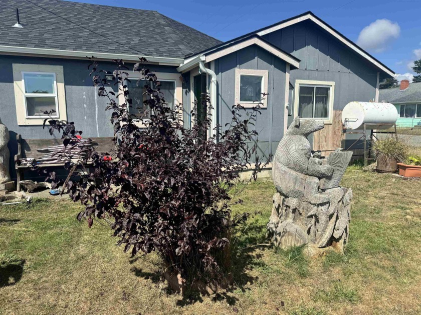 This home has a new roof. Nice backyard with a carport and a - Beach Home for sale in Crescent City, California on Beachhouse.com