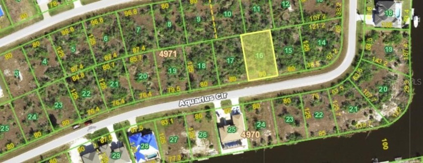 Great location to build your dream home.  This lot is surrounded - Beach Lot for sale in Port Charlotte, Florida on Beachhouse.com