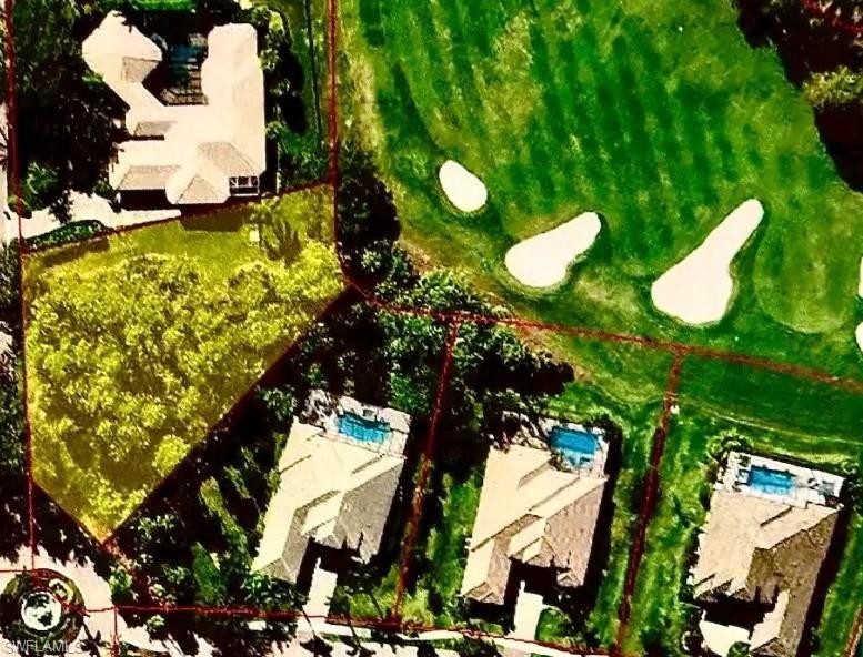 This one-of-a-kind Golf View Estate Building Lot sits on .66 - Beach Lot for sale in Naples, Florida on Beachhouse.com