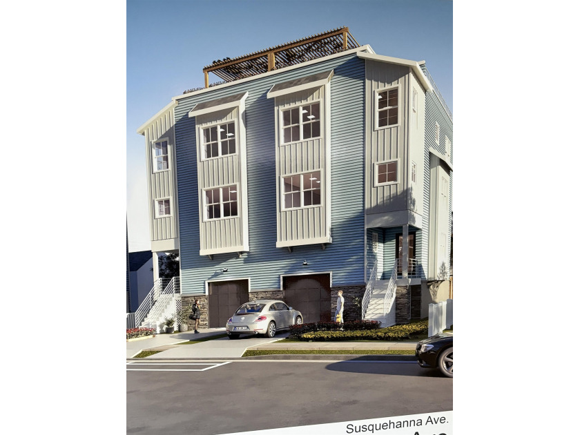 Magnificent  New Construction Townhome featuring three bedrooms - Beach Townhome/Townhouse for sale in Wildwood, New Jersey on Beachhouse.com