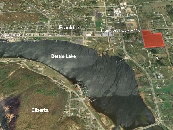Zoning per Crystal Lake Township Zoning Map accommodates - Beach Acreage for sale in Frankfort, Michigan on Beachhouse.com