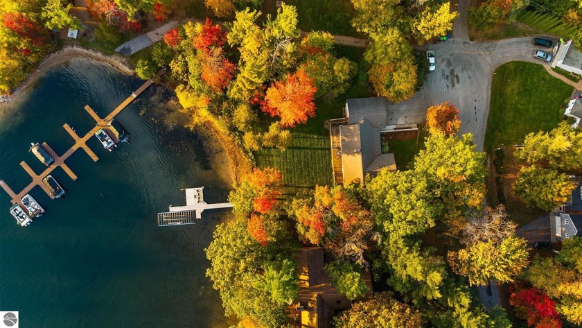 At the end of a peaceful cul-de-sac on the sought-after eastern - Beach Home for sale in Traverse City, Michigan on Beachhouse.com
