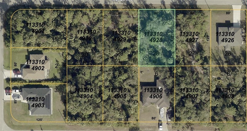Discover this 80x125 residential building lot on Nymph Avenue - Beach Lot for sale in North Port, Florida on Beachhouse.com