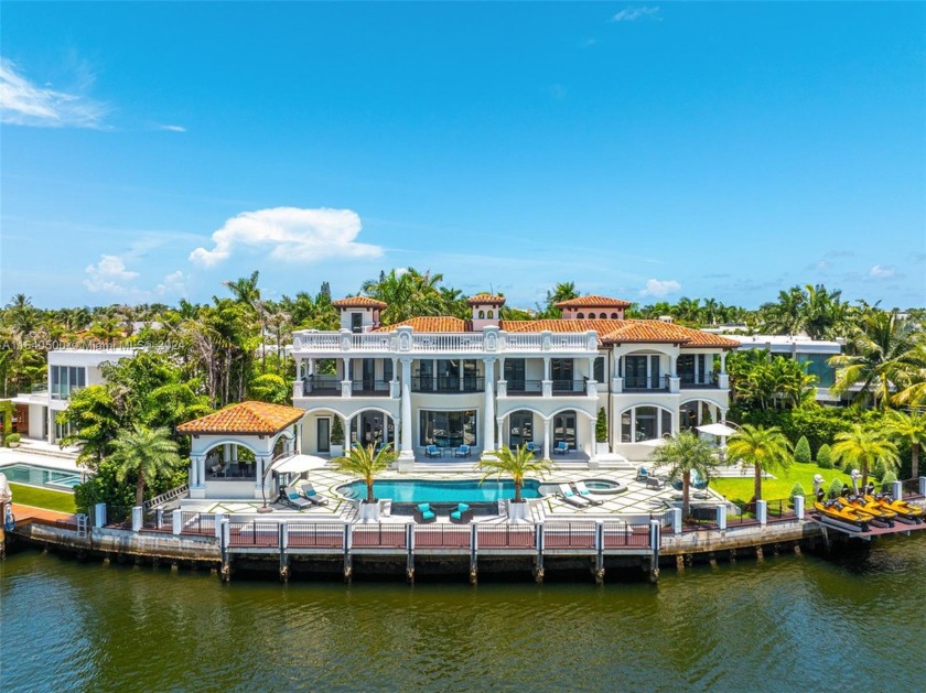 Stunning modern Mediterranean castle in the illustrious Golden - Beach Home for sale in Golden Beach, Florida on Beachhouse.com