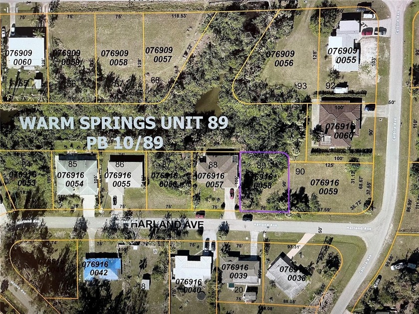 This lot is located in Warm Mineral Springs, offering a serene - Beach Lot for sale in North Port, Florida on Beachhouse.com