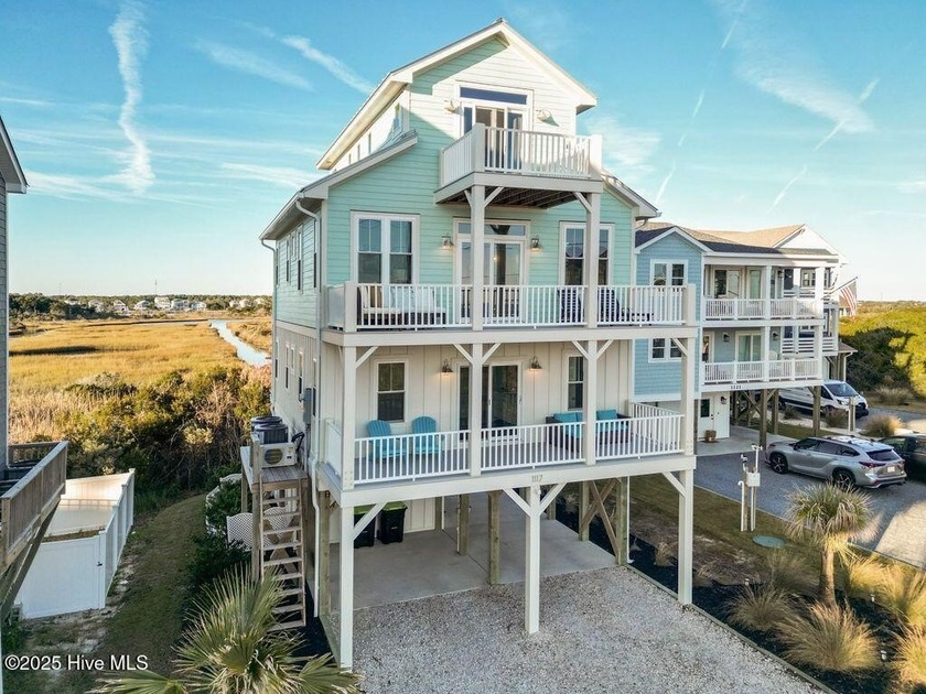 Experience the best of both worlds with tranquil sound views and - Beach Home for sale in North Topsail Beach, North Carolina on Beachhouse.com