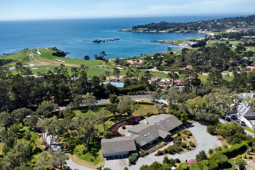 Atop the summit of Crespi Lane where some of the greatest - Beach Home for sale in Pebble Beach, California on Beachhouse.com