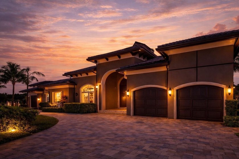 Custom-built, single-story concrete waterfront estate in the - Beach Home for sale in Lighthouse Point, Florida on Beachhouse.com