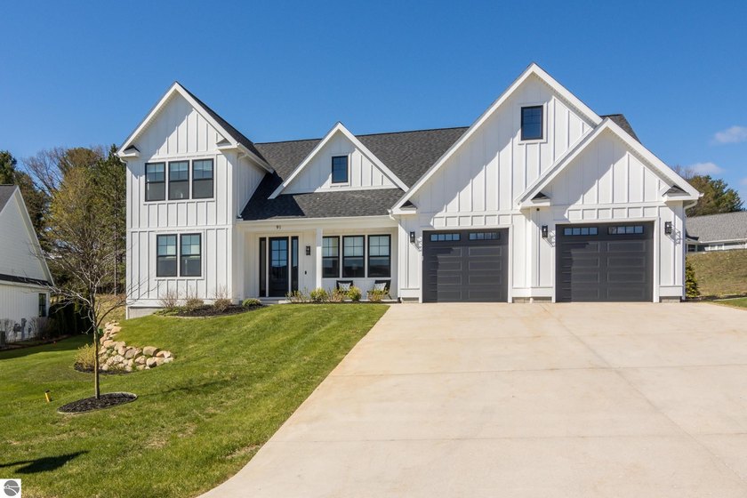 Nestled in the highly sought-after Vineyard Ridge--Old Mission - Beach Home for sale in Traverse City, Michigan on Beachhouse.com