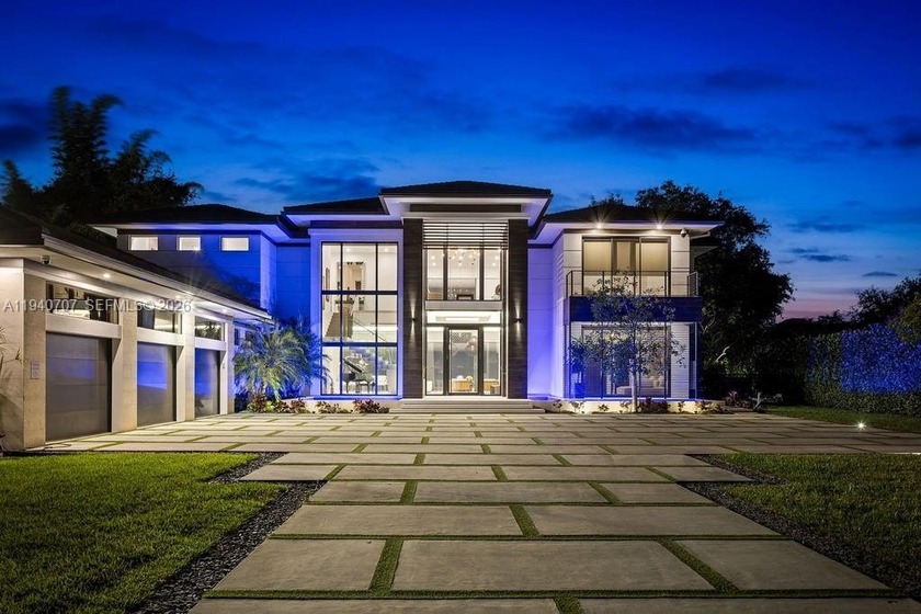 This luxury masterpiece estate, set on nearly one acre, features - Beach Home for sale in Miami, Florida on Beachhouse.com