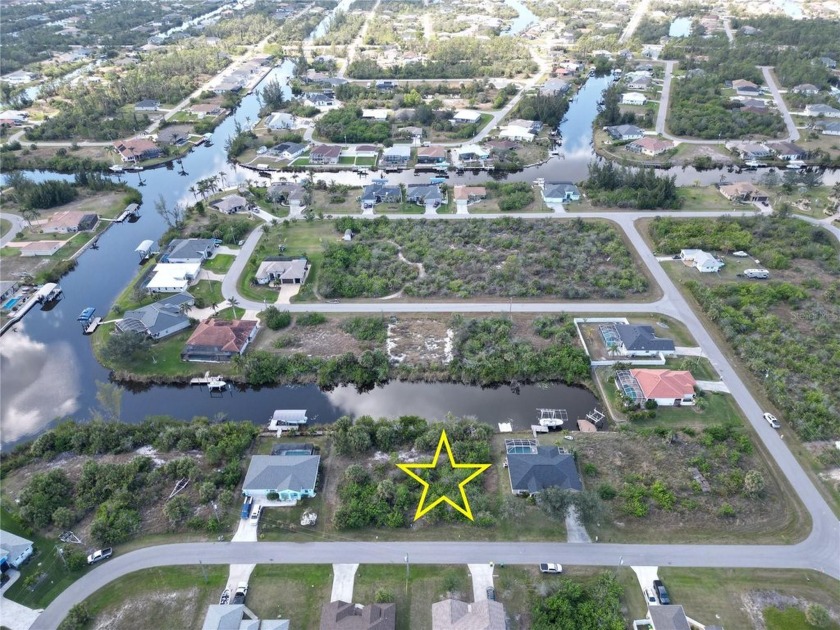 Waterfront Lot For Sale with only one bridge to open water - Beach Lot for sale in Port Charlotte, Florida on Beachhouse.com