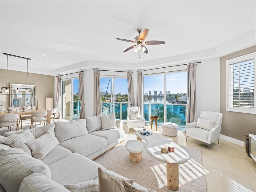 Spectacular corner residence with panoramic water views of the - Beach Condo for sale in Fort Lauderdale, Florida on Beachhouse.com