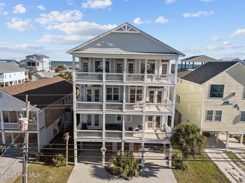 Gorgeous 5 bedroom, 4.5 bath coastal duplex just 3 houses from - Beach Condo for sale in Carolina Beach, North Carolina on Beachhouse.com