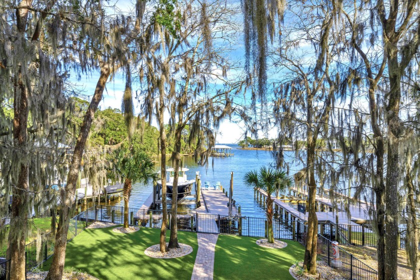 Boater's dream!   Deepwater dock large enough to accommodate a - Beach Home for sale in Santa Rosa Beach, Florida on Beachhouse.com