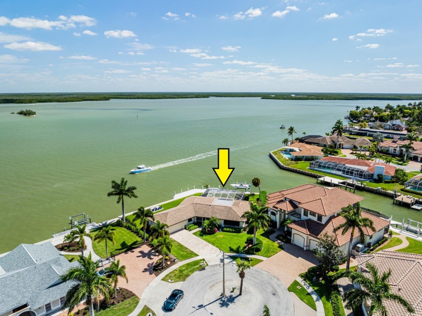 Fantastic key lot with unobstructed wide  water views of the - Beach Home for sale in Marco Island, Florida on Beachhouse.com