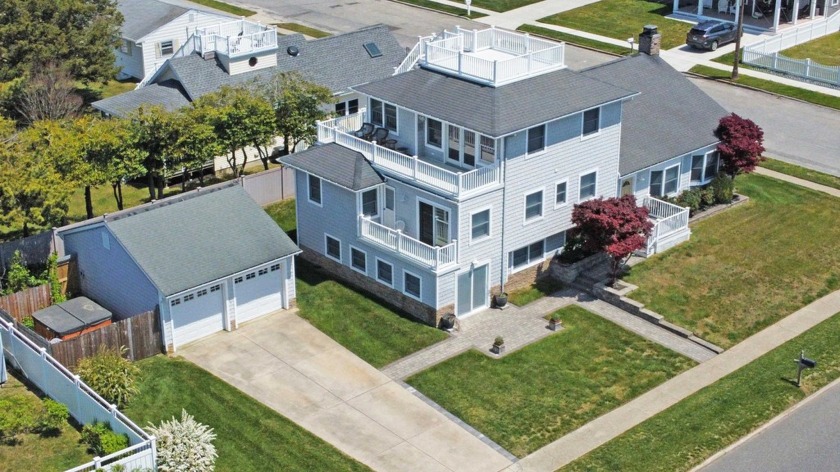 This one of a kind 6-bedroom, 3.5-bathroom, 4-story residence is - Beach Home for sale in North Cape May, New Jersey on Beachhouse.com