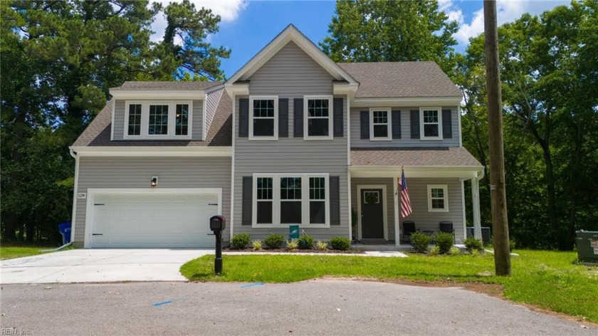 Nestled on nearly one acre in a quiet cul-de-sac, this like-new - Beach Home for sale in Suffolk, Virginia on Beachhouse.com