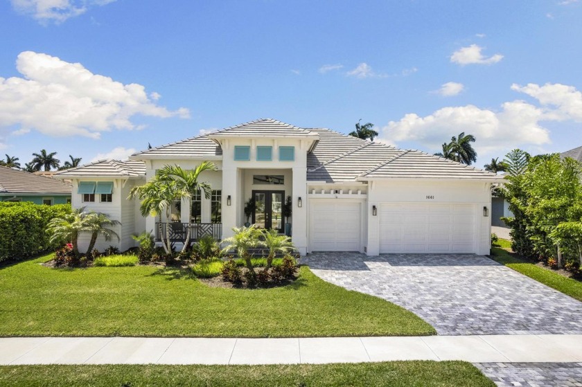 Step into this magnificent 2022-built home, where luxury coastal - Beach Home for sale in Marco Island, Florida on Beachhouse.com