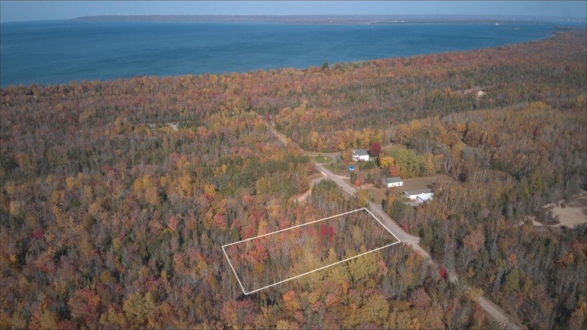 Wooded lot in a great location! This property is just a short - Beach Lot for sale in Brimley, Michigan on Beachhouse.com