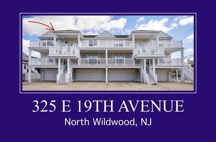 Beautifully decorated and appointed PENTHOUSE. This 2 floor - Beach Townhome/Townhouse for sale in Wildwood, New Jersey on Beachhouse.com
