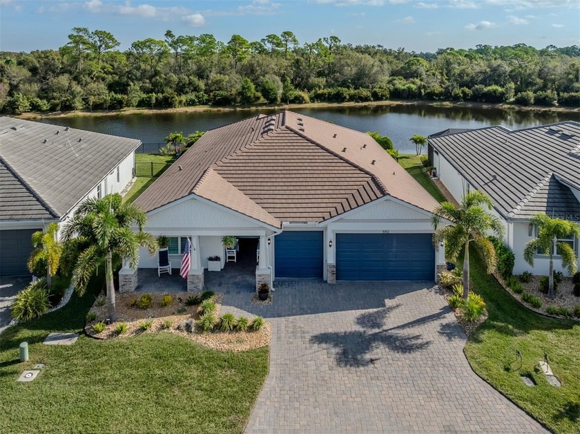 Experience Luxury in this Modern Toll Brothers Home with Water - Beach Home for sale in Nokomis, Florida on Beachhouse.com