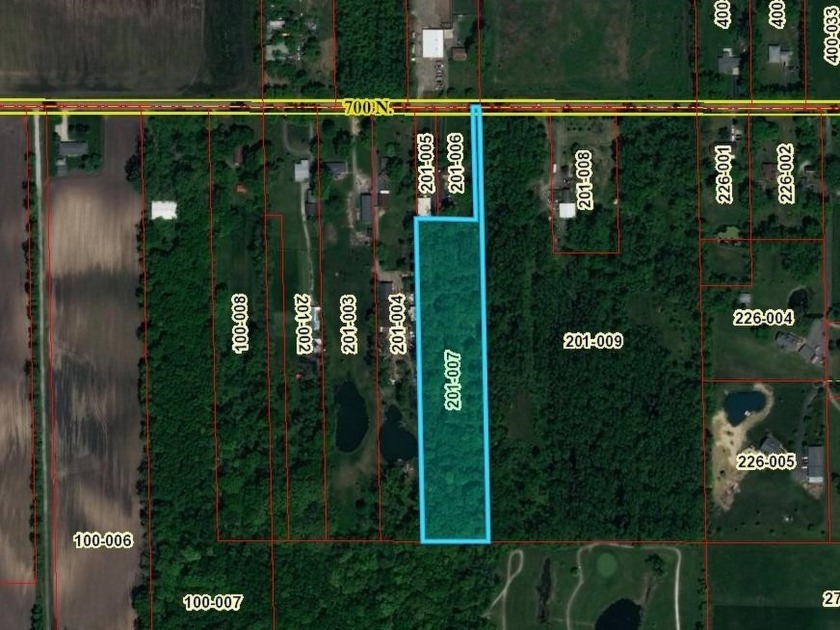4.6 acre parcel on 700 North in Hobart. Nice wooded lot for - Beach Acreage for sale in Portage, Indiana on Beachhouse.com