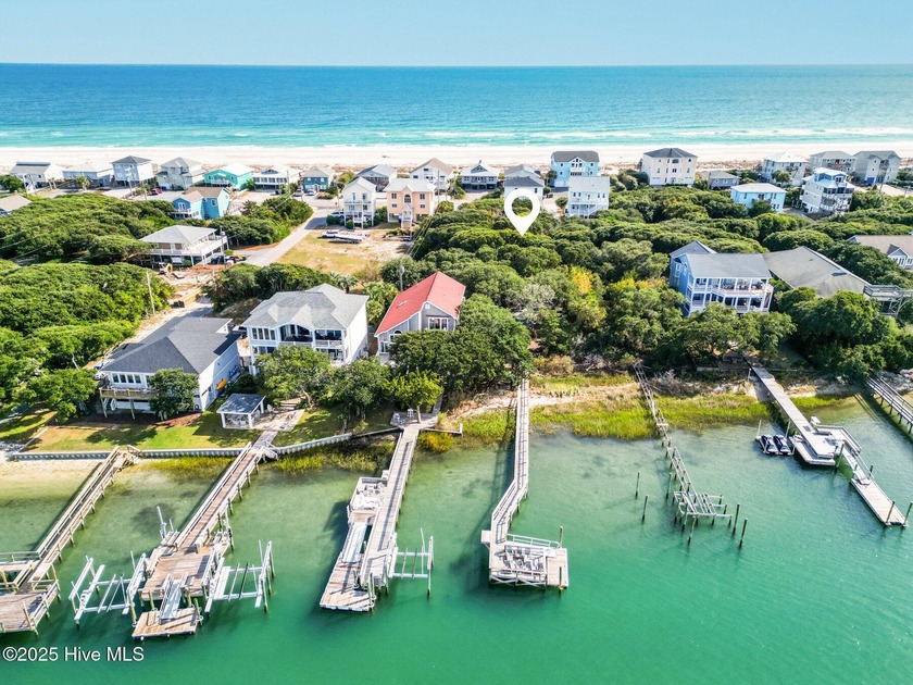 A rare Soundfront opportunity on Banks Channel, this offering - Beach Lot for sale in Topsail Beach, North Carolina on Beachhouse.com