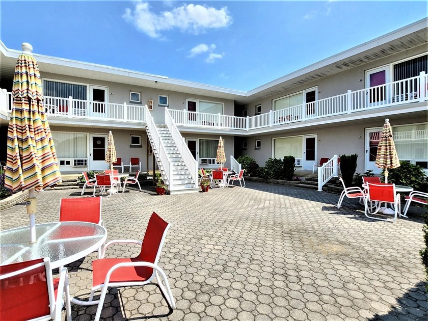 Located in the heart of Stone Harbor, you will find Courtyard - Beach Condo for sale in Stone Harbor, New Jersey on Beachhouse.com