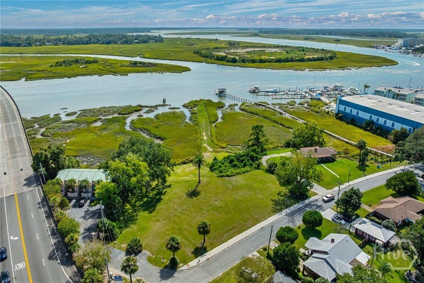 Stunning waterfront parcel offering sweeping views of the - Beach Lot for sale in Thunderbolt, Georgia on Beachhouse.com
