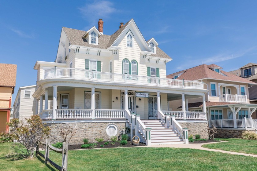 The Baronet, situated at Beachfront Cape May, stands opposite - Beach Condo for sale in Cape May, New Jersey on Beachhouse.com