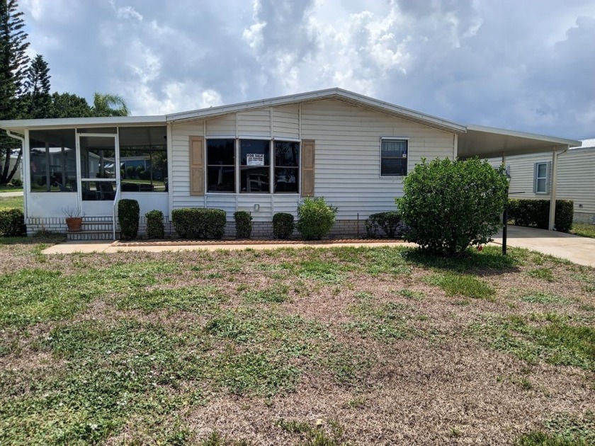 Furnished 2 Bedroom / 2 Bath on a Corner Lot -- Located in Park - Beach Home for sale in Sebastian, Florida on Beachhouse.com