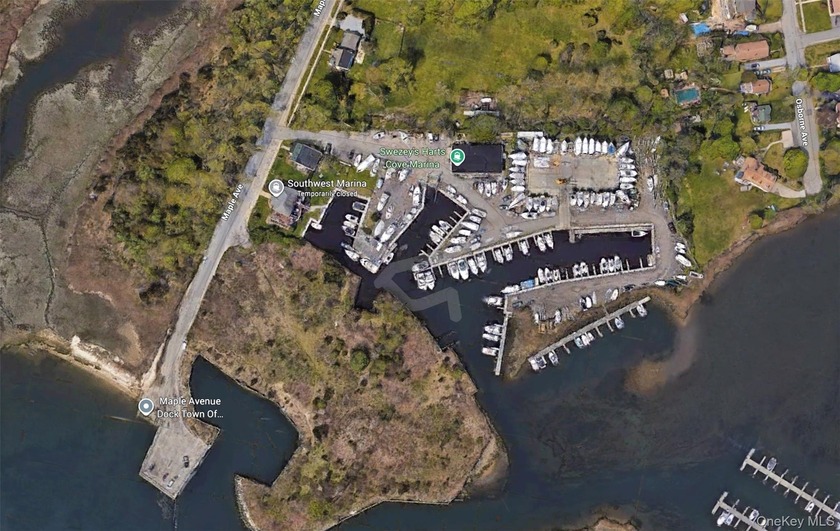 Fully functioning marina with 90 boat slips, valet rack system - Beach Lot for sale in East Moriches, New York on Beachhouse.com