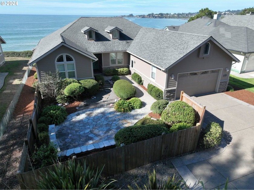 SEA  AND SKY await you at this OCEANFRONT home overlooking - Beach Home for sale in Brookings, Oregon on Beachhouse.com