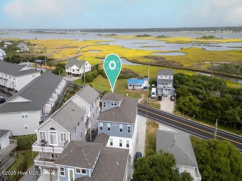 What a view from this Surf City Home with Solid Rental History - Beach Townhome/Townhouse for sale in Surf City, North Carolina on Beachhouse.com