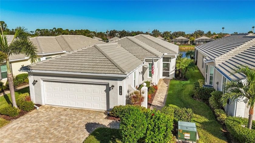Maintenance-Free Patio Home with Lake View in St. Andrews East - Beach Condo for sale in Venice, Florida on Beachhouse.com