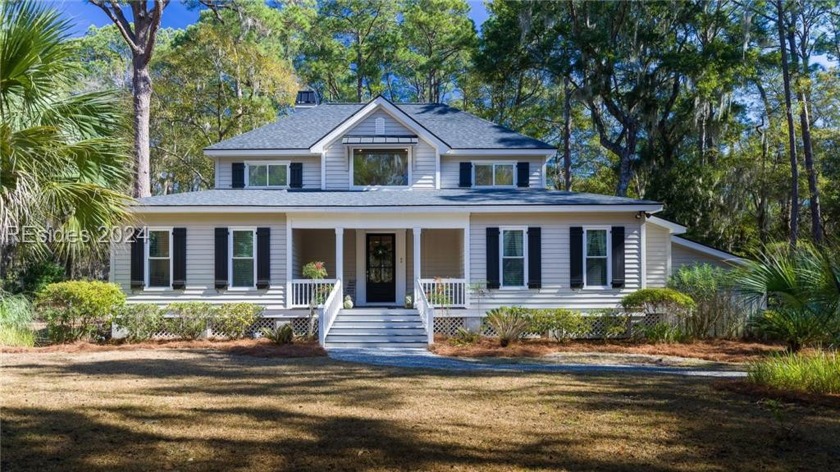 This charming coastal cape is situated on over an acre looking - Beach Home for sale in Daufuskie Island, South Carolina on Beachhouse.com