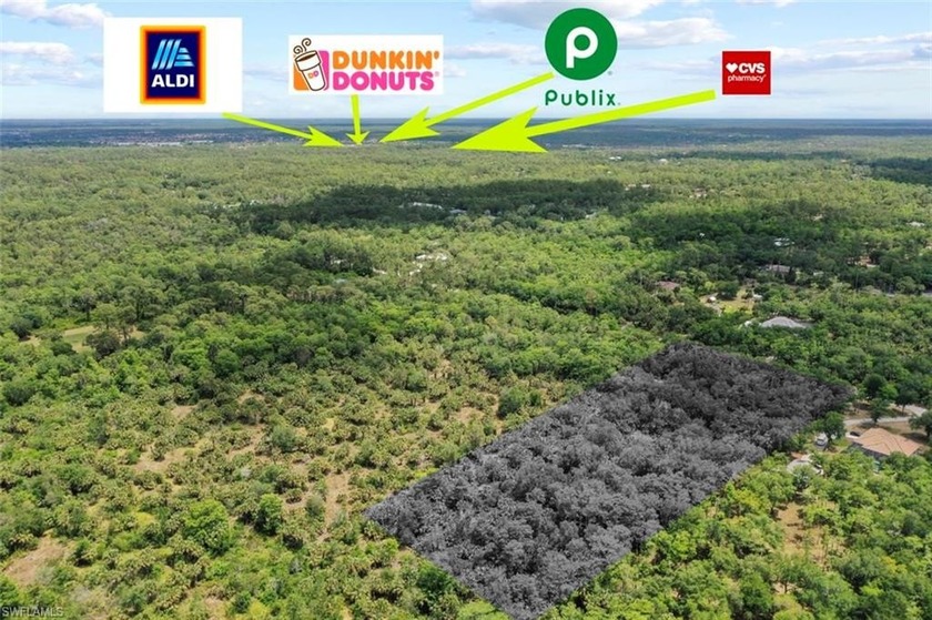 Prime 5-Acre Lot in Desirable Golden Gate Estates, Naples. ** - Beach Acreage for sale in Naples, Florida on Beachhouse.com