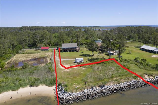 REMARKABLE WATERFRONT VIEW!  Plan your river home on this - Beach Lot for sale in Hayes, Virginia on Beachhouse.com
