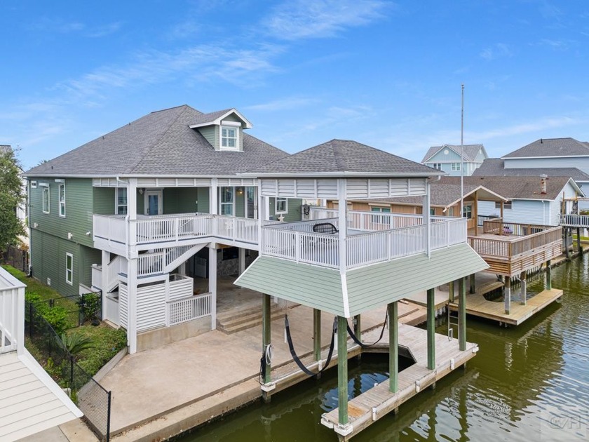 Experience water views from every room in this stunning - Beach Home for sale in Jamaica Beach, Texas on Beachhouse.com