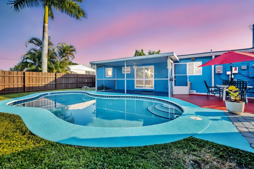 Welcome home to this inviting 3-bedroom, 2-bathroom pool - Beach Home for sale in Greenacres, Florida on Beachhouse.com