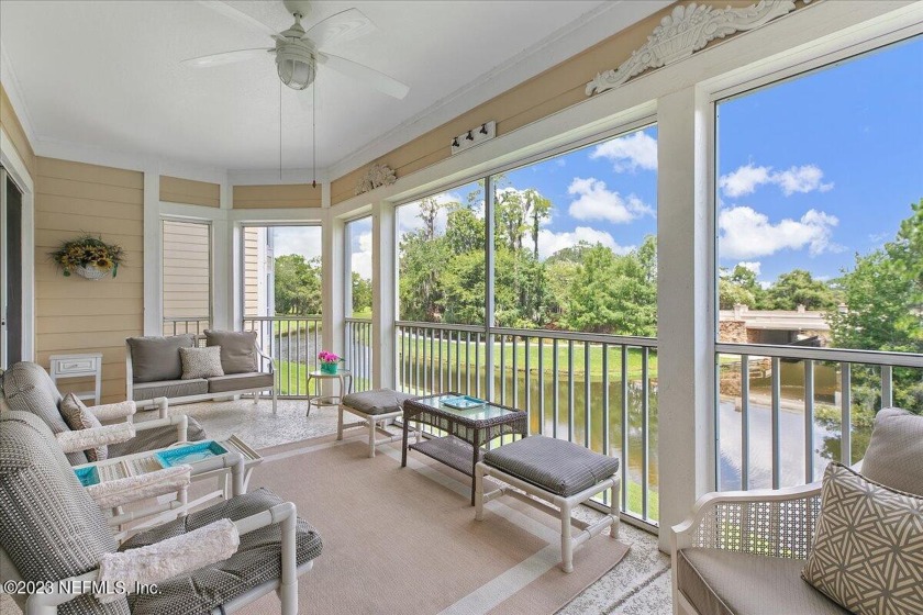 Owner occupied, pristine 3 bedroom condo overlooking a peaceful - Beach Condo for sale in ST Augustine, Florida on Beachhouse.com