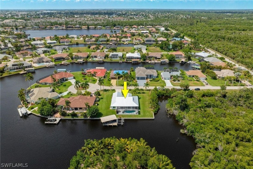 This stunning GULF ACCESS home sits on a TRIPLE CORNER - Beach Home for sale in Cape Coral, Florida on Beachhouse.com