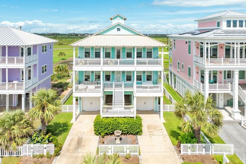 Nestled in prestigious Beachside Village, this stunning - Beach Home for sale in Galveston, Texas on Beachhouse.com