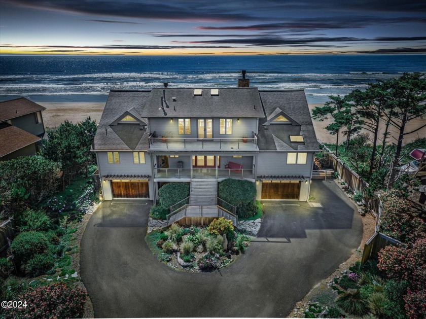 Welcome to Your Oceanfront Sanctuary! This custom-crafted - Beach Home for sale in Yachats, Oregon on Beachhouse.com
