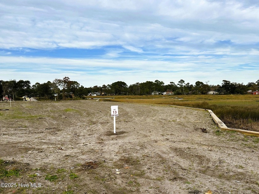 Lot #13 is a Double marsh front lot to build your dream home in - Beach Lot for sale in Morehead City, North Carolina on Beachhouse.com