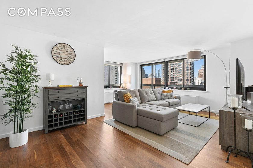 Perched on the 23rd floor, this beautiful corner two-bedroom - Beach Condo for sale in New York, New York on Beachhouse.com