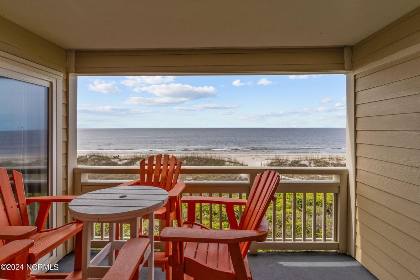 Stunning ocean views from this completely remodeled 3 bedroom 2 - Beach Condo for sale in Oak Island, North Carolina on Beachhouse.com