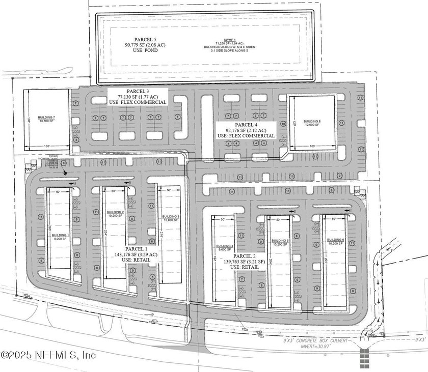 412 Foot Frontage per each 3.5 acre parcel or 823.5 Frontage for - Beach Commercial for sale in St Augustine, Florida on Beachhouse.com