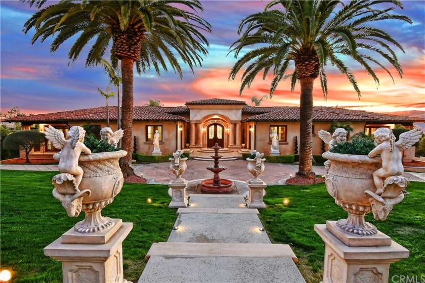 Extraordinary Mediterranean-inspired estate on nearly an acre of - Beach Home for sale in Palos Verdes Estates, California on Beachhouse.com