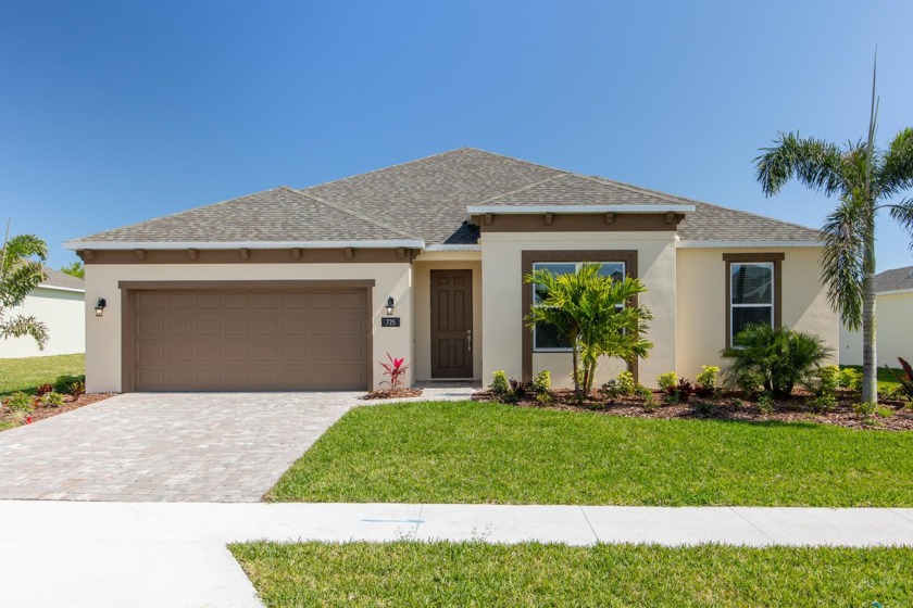 Move-In Ready! Our exceptional  Evergreen floorplan is located - Beach Home for sale in Palm Bay, Florida on Beachhouse.com